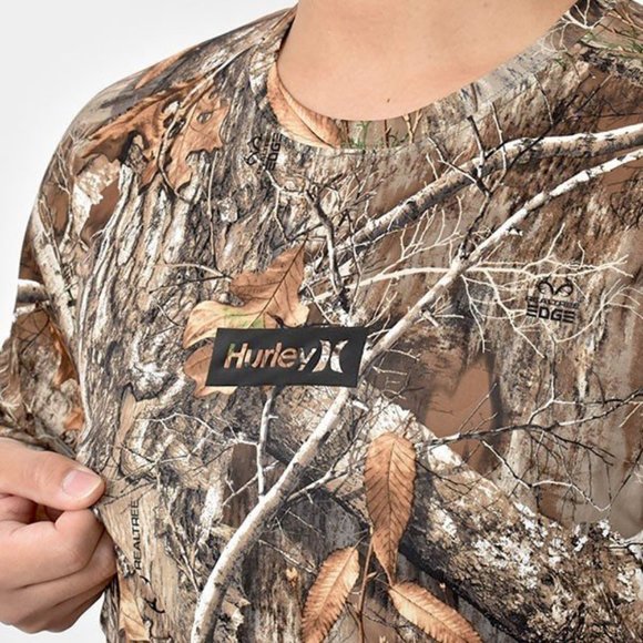 Hurley Realtree UPF 50+ Quick Dry Camo Long Sleeve - Picture 3 of 6